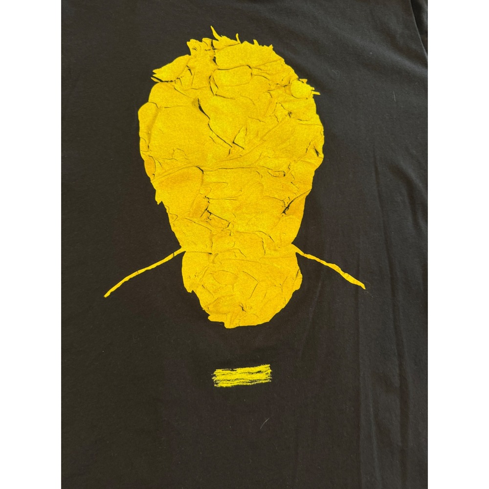 Ed Sheeran Subtract Pop-Up Experience Dallas 2023 T-Shirt Mens XL Black Yellow - Picture 2 of 4